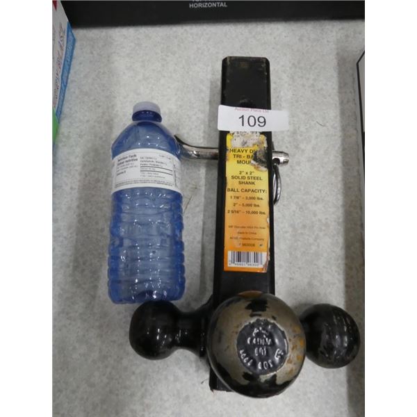tri - ball hitch 1 7/8", 2" and 2 5/16"