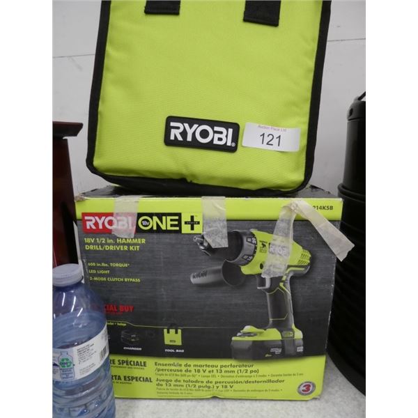 Ryobi cordless drill new with battery and charger