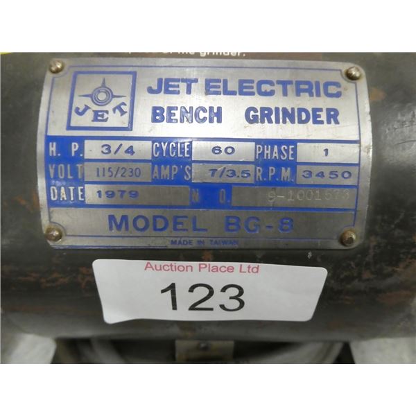 Electric bench grinder 3/4 HP