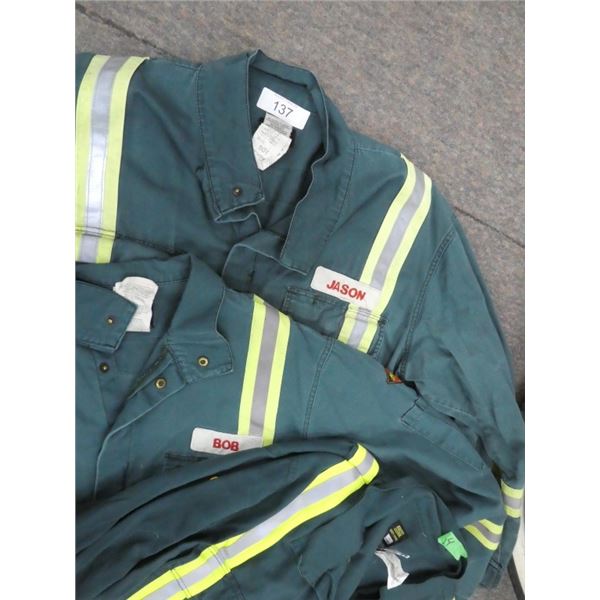 2 pairs of coveralls size 50T & 54