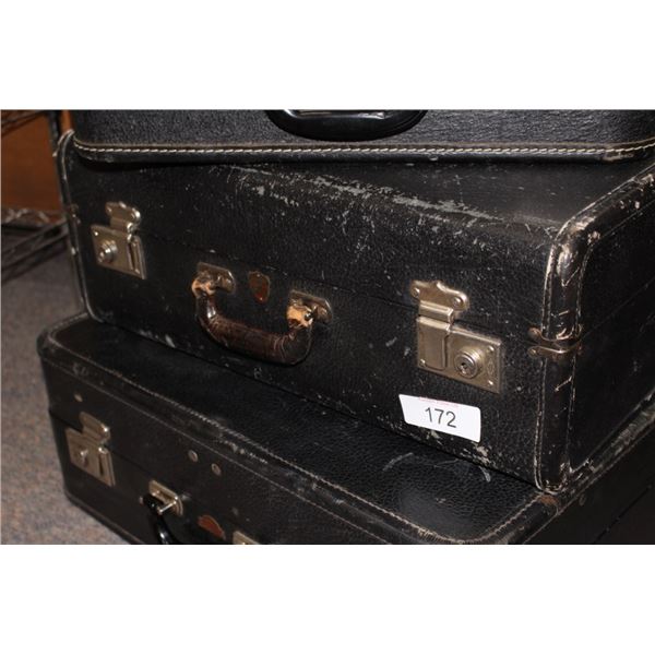 Set of 3 vintage suitcases Aeropack by McBrine