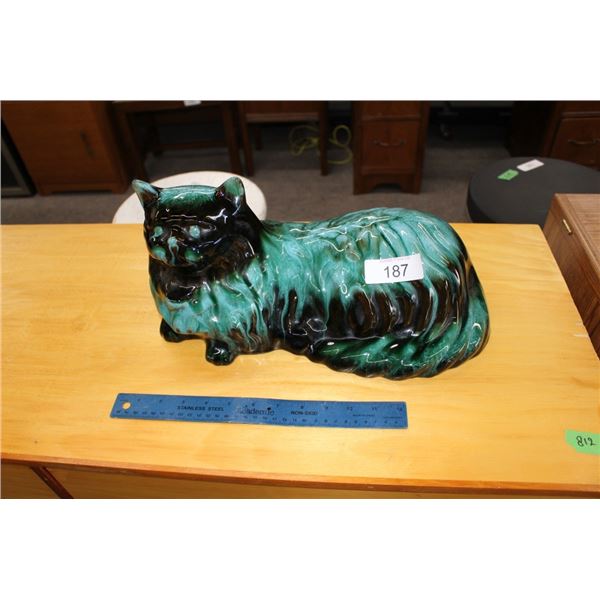 green  cat decor