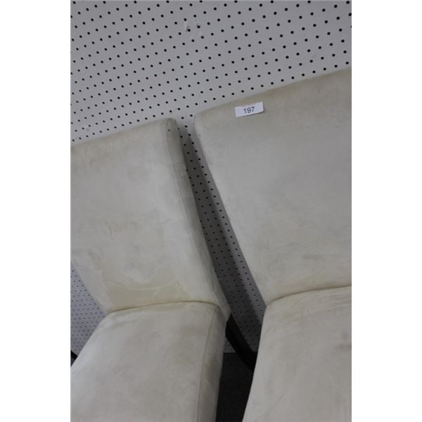 2 accent chairs