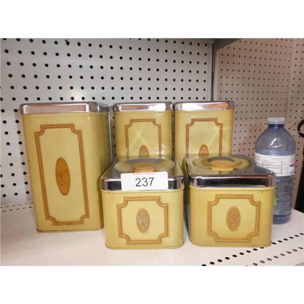 vintage canister set
