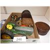 Image 1 : Toy tractor, truck, trinket boxes, etc