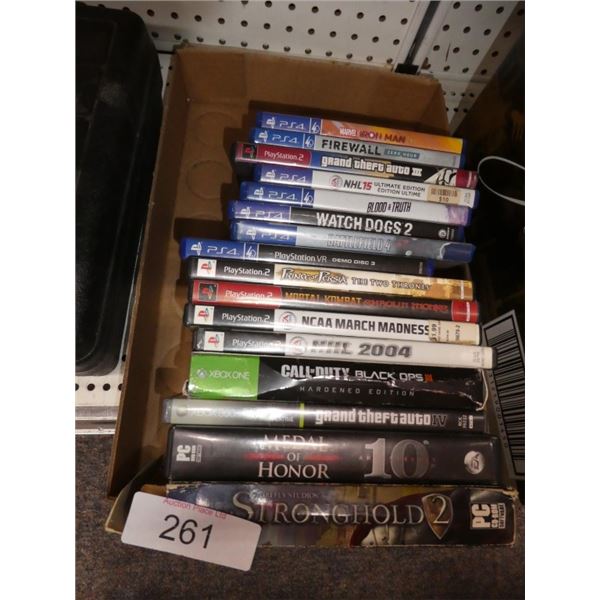 Assorted Video games