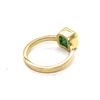 Image 4 : 1.4ct Emerald 18K YG 4.9gm Ring