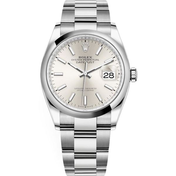 Rolex 36MM Datejust SS Model # 126234