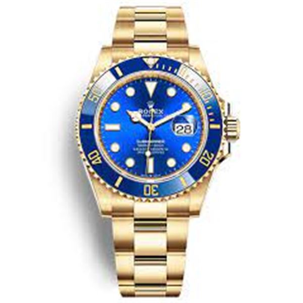 Rolex YG Submariner Model # 126618LB