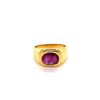 Image 2 : 2.79ct Ruby 18K YG 9.09gm Ring