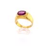 Image 4 : 2.79ct Ruby 18K YG 9.09gm Ring