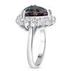 Image 2 : 5.46ct Trillion Green Tourmaline & Diamond Ring