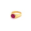 Image 4 : 3.63ct Ruby 18K YG 7.48gm Ring