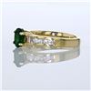 Image 3 : 0.78ct Natural Emerald 14K Yellow Gold Ring