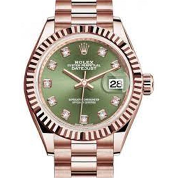 Rolex 28MM RG President Model # 279175