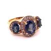 Image 2 : 5.49ct NATURAL SAPPHIRE 18K Rose Gold Ring