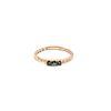 Image 3 : 0.10CT NATURAL ALEXANDRITE 14K ROSE GOLD RING