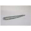 Image 2 : 8-10mm Tahitian Silver Round Necklace with Gold Clasp