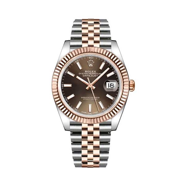 Rolex 41MM Datejust SS/RG Model # 126331