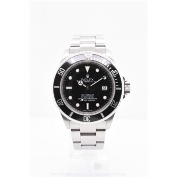 Pre-owned ROLEX SEA-DWELLER Model #16600 S/S 40MM