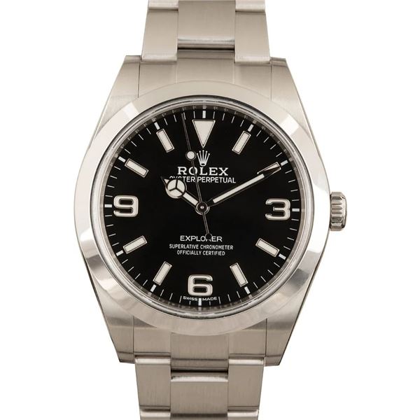 Pre-owned Rolex  Explorer 214270