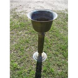 Brass planter