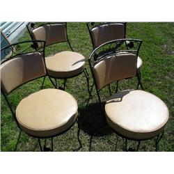 Four Metal Chairs