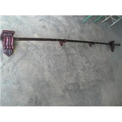 Curtain display rod