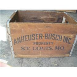 Anheuser-Busch crate