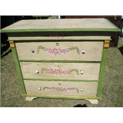 Painted Country Chest