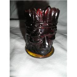 Indian head toothpic holder