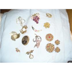 Twelve broaches