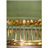Image 1 : Goldtone flatware