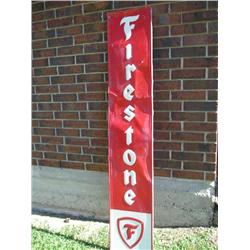 Metal Firestone Sign