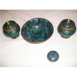 Cloisonne-5 pieces total