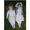 Image 1 : Pair of Porcelain dolls