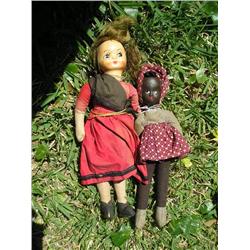 Two old dolls