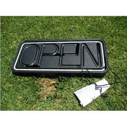 Open sign