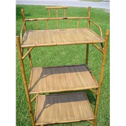 Bamboo shelf