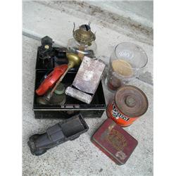 door knobs, coke misc.