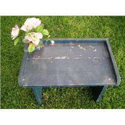 Breakfast tray w/flower pot