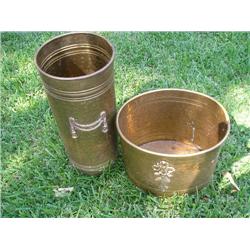 Umbrella pot and planter