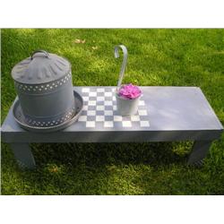Table, feeder and planter