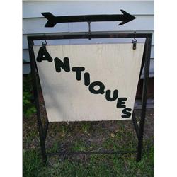 Antiques Sign