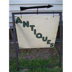 Antiques Sign