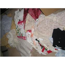 Large lot of linens