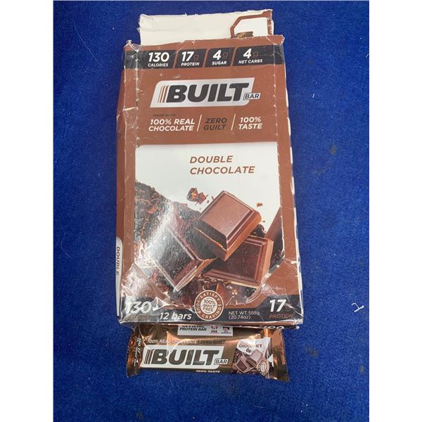 Built Double Chocolate Protein Bars (12 x 49g)