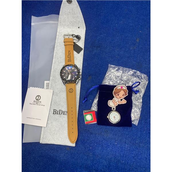 Biden Quartz Water Resistant Watch