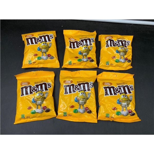 Milk Chocolate Peanut M&M's Candy (6 x 120g)