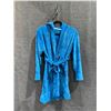 Image 1 : Blue Plush Child's Robe (Size 11-12yrs)